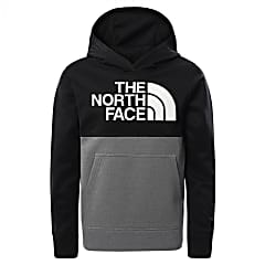 Jetzt The North Face Boys Surgent Pullover Block Hoodie Tnf Medium Grey Heather Tnf Black Online Kaufen Www Exxpozed De