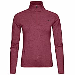 Kjus WOMEN TRACE HALFZIP, Persian Red Melange - Kollektion 2017
