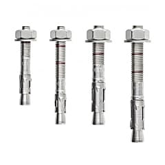 Fixe EXPANSION BOLT 12MM x 110MM 10 PACK, Inox