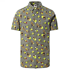 The North Face M S/S BAYTRAIL PATTERN SHIRT, Agave Green Valley Sun Print