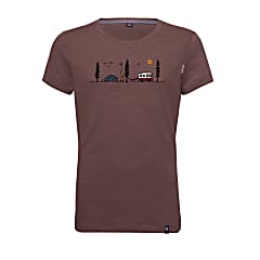 Chillaz KIDS SOLSTEIN CHILL OUTSIDE T-SHIRT, Chocolate Red