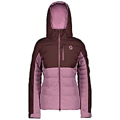 Scott W ULTIMATE DOWN JACKET, Red Fudge - Cassis Pink
