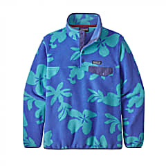 Patagonia W LIGHTWEIGHT SYNCHILLA SNAP-T PULLOVER, Kalani Big - Float Blue