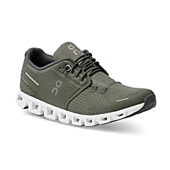 On Running M CLOUD 5, Olive - White