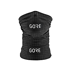 Gore GRID NECKWARMER, Black - Urban Grey