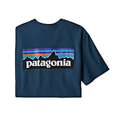 Patagonia  M P-6 LOGO RESPONSIBILI-TEE, Crater Blue