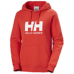 Helly Hansen W HH LOGO HOODIE, Alert Red