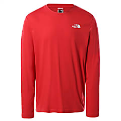 The North Face M L/S EASY TEE, Rococco Red