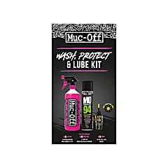 Muc Off WASH, PROTECT, LUBE KIT - DRY LUBE VERSION, Black