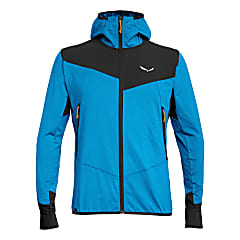 Salewa M AGNER HYBRID POLARLITE DURASTRETCH FULL-ZIP HOODY, Cloisonne Blue Melange