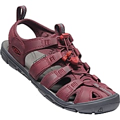 Keen W CLEARWATER CNX LEATHER, Wine - Red Dahlia