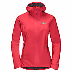Jack Wolfskin W JWP SHELL, Tulip Red