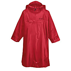 Vaude HIKING BACKPACK PONCHO, Red