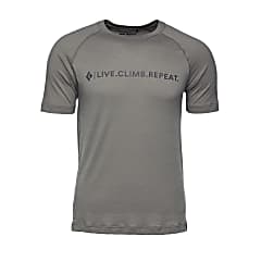 Black Diamond M RHYTHM TEE, Nickel - LCR Logo