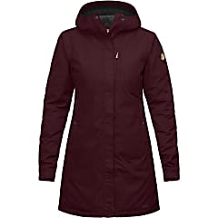 Fjällräven W KIRUNA PADDED PARKA, Dark Garnet