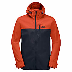Jack Wolfskin M DESERT WIND JACKET, Chili