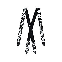 Mons Royale AFTERBANG SUSPENDERS, Black - White
