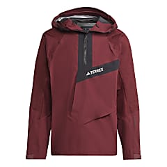 adidas TERREX TECHROCK PRIMEKNIT RAIN.RDY ANORAK M Shadow Red