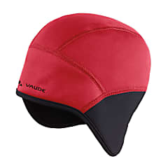 Vaude BIKE WINDPROOF CAP III, Black - Red