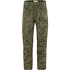 Fjallraven M BARENTS PRO HYDRATIC TROUSERS, Green Camo - Deep Forest
