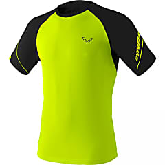 Dynafit M ALPINE PRO S/S TEE, Black Out - Neon Yellow