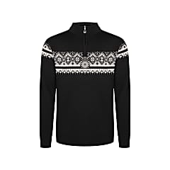 Dale of Norway M MORITZ SWEATER, Black - Offwhite - Dark Charcoal