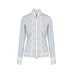 Dale of Norway W CHRISTIANIA JACKET, Offwhite - Metal Grey