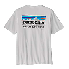 Patagonia M P-6 MISSION ORGANIC T-SHIRT, White
