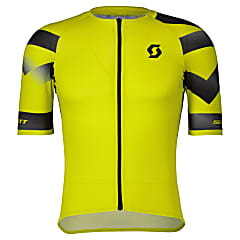 Scott M RC PREMIUM CLIMBER S/SL SHIRT, Sulphur Yellow - Black