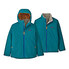 Patagonia KIDS 4-IN-1 EVERYDAY JACKET, Belay Blue - Free Shipping