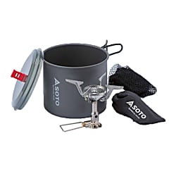 Soto AMICUS WITHOUT STEALTH IGNITER NEW RIVER POT COMBO, Silver