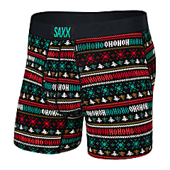 Saxx M ULTRA BOXER BRIEF, Holiday Sweater - Black