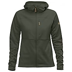 Fjallraven W ABISKO TRAIL FLEECE Deep Forest Free Shipping