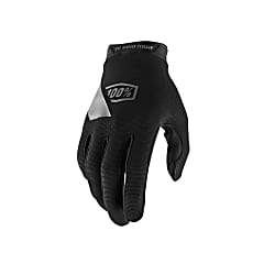 100% RIDECAMP GLOVES, Black - Charcoal