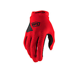 100% RIDECAMP GLOVES, Red