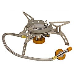 Vango FOLDING STOVE WITH WINDSHIELD AND PIEZO, Silver