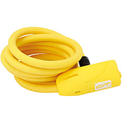 Contec NEOLOC SPIRAL CABLE LOCK, Neoyellow