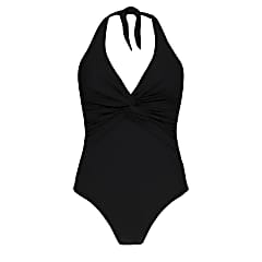 Barts W SOLID HALTER SHAPING ONE PIECE, Black