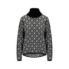 Dale of Norway W FRIDA SWEATER, Black - Offwhite