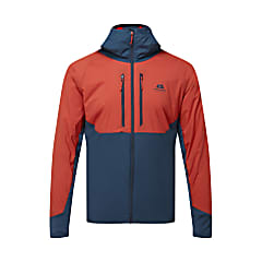 Mountain Equipment M SWITCH PRO HOODED JACKET, Red Rock - Dusk