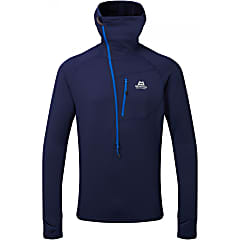Mountain Equipment M ECLIPSE HOODED ZIP T, Medieval Blue
