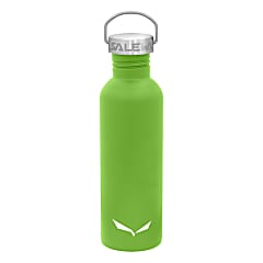 Salewa AURINO STAINLESS STEEL BOTTLE 1.0 L DOUBLE LID, Fluo Green