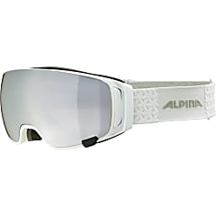 Alpina DOUBLE JACK MAG Q, White Matt - Rubyred - Mirror Black