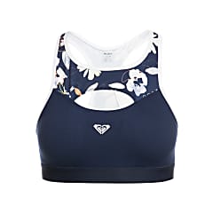 Roxy W HEART INTO IT HIGH SUPPORT BRA, Naval Academy Outerlines