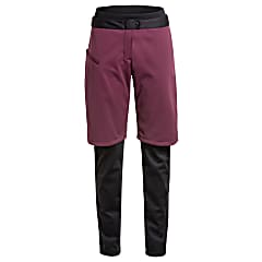 Vaude WOMENS ALL YEAR MOAB 3IN1 PANTS W/O SC, Cassis