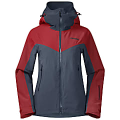 Bergans OPPDAL INSULATED W JACKET, Orion Blue - Red