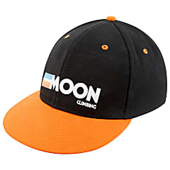Moon SNAP BACK CAP, Black - Orange