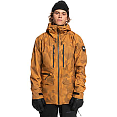 Quiksilver M CARLSON STRETCH QUEST JACKET (PREVIOUS MODEL), Buckthorn Brown - Fade Out Camo