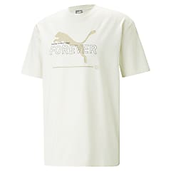 Puma M ESS BETTER RELAXED GRAPHIC TEE, Natural