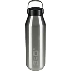 360 Degrees VACUUM INSULATED STAINLESS NARROW MOUTH BOTTLE, Silver